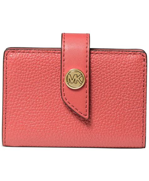 Michael Kors Tab Leather Card Case 